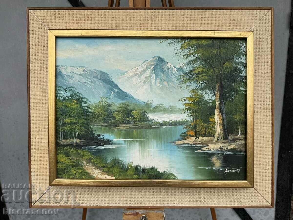 Beautiful original painting oil on canvas