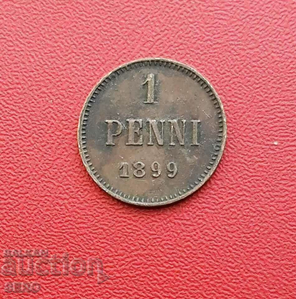 Finland-1 penny 1899