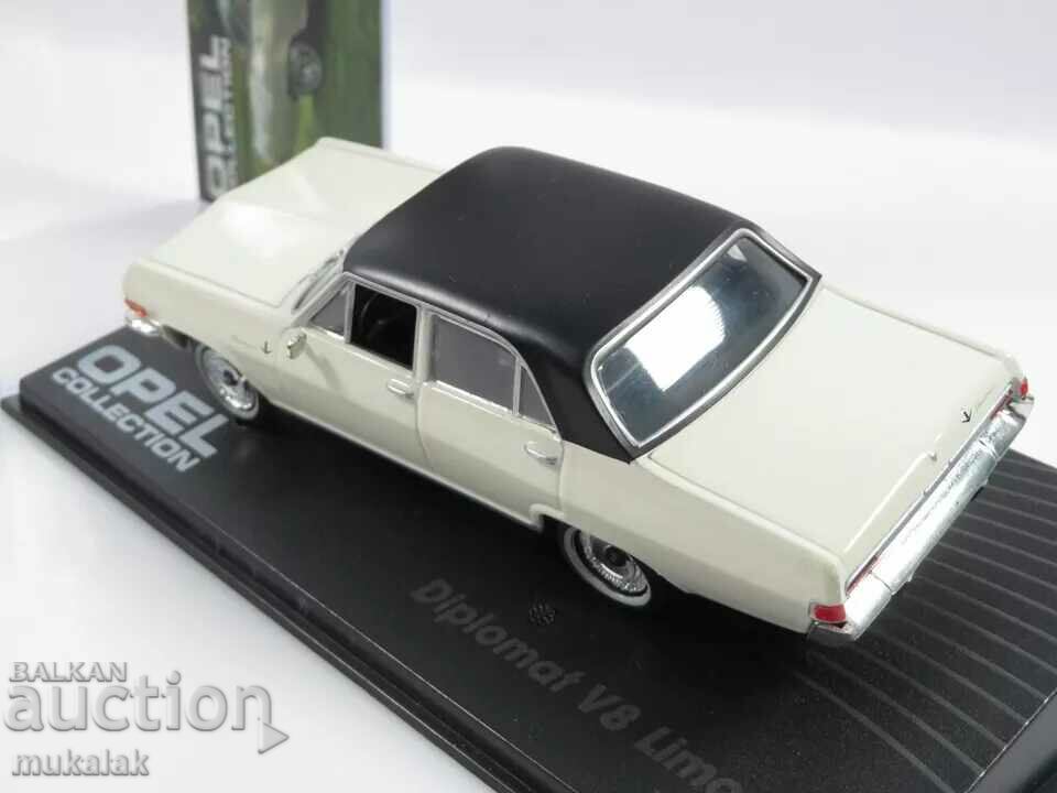Auction  1:43 OPEL DIPLOMAT TROLLEY TOY MODEL