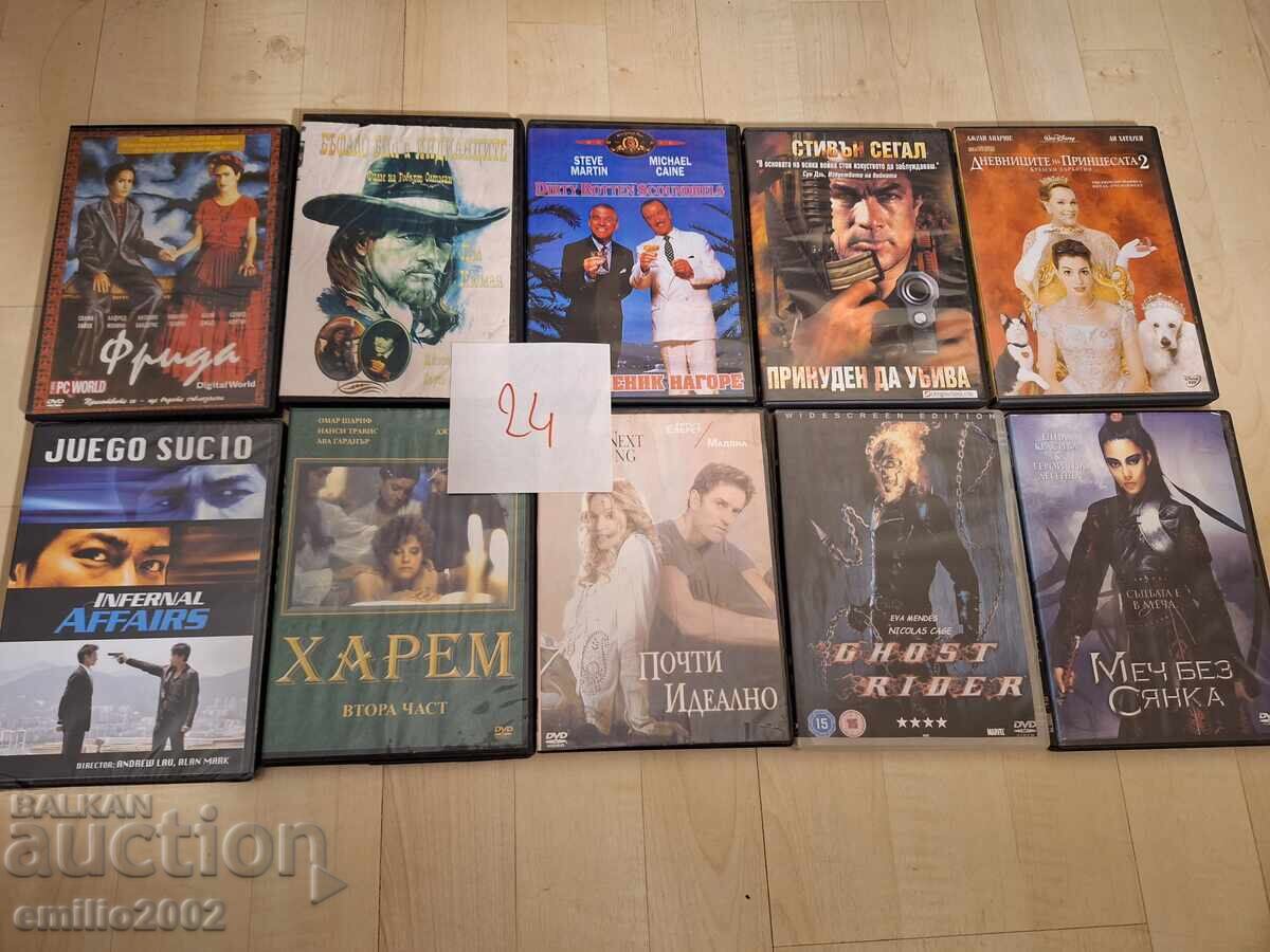 Movies on DVD DVD 10pcs 24