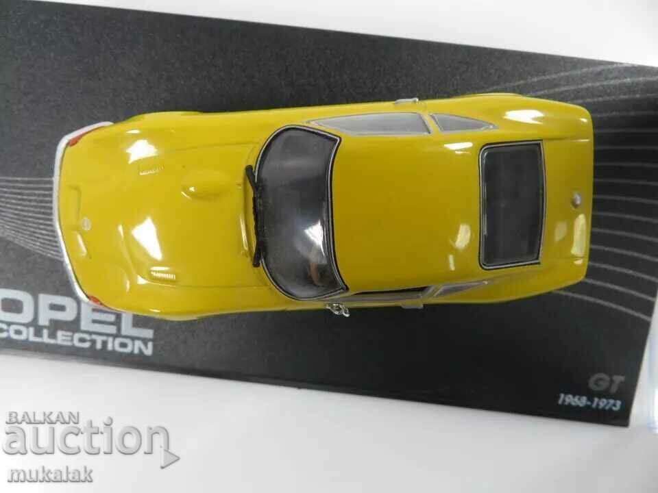 1:43 OPEL GT CAR TOY MODEL - 6 1:43 OPEL GT CAR TOY MODEL - 6