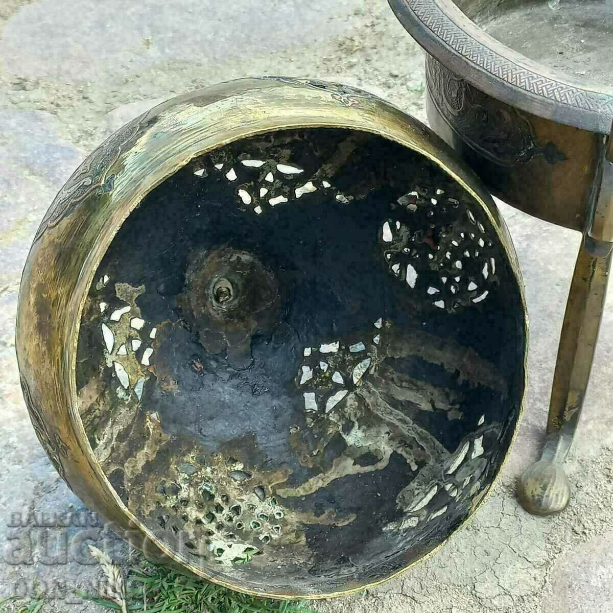 Auction Islamic (Ottoman) Aromatic Oil Pot 19th century Auction Islamic (Ottoman) Aromatic Oil Pot 19th century