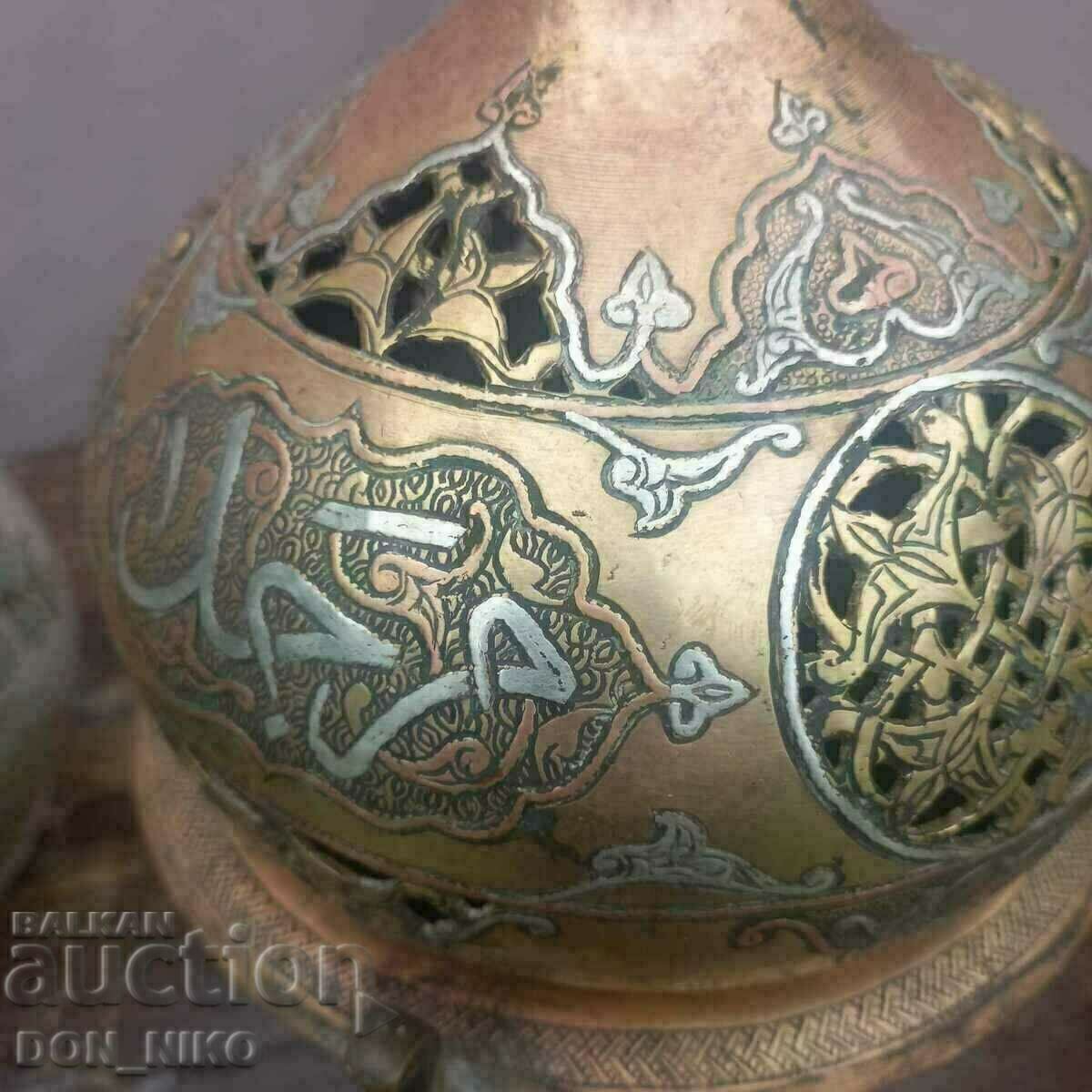 Islamic (Ottoman) Aromatic Oil Pot 19th century - 7 Islamic (Ottoman) Aromatic Oil Pot 19th century - 7