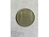 сребърна монета 20 франка 1933 Франция сребро