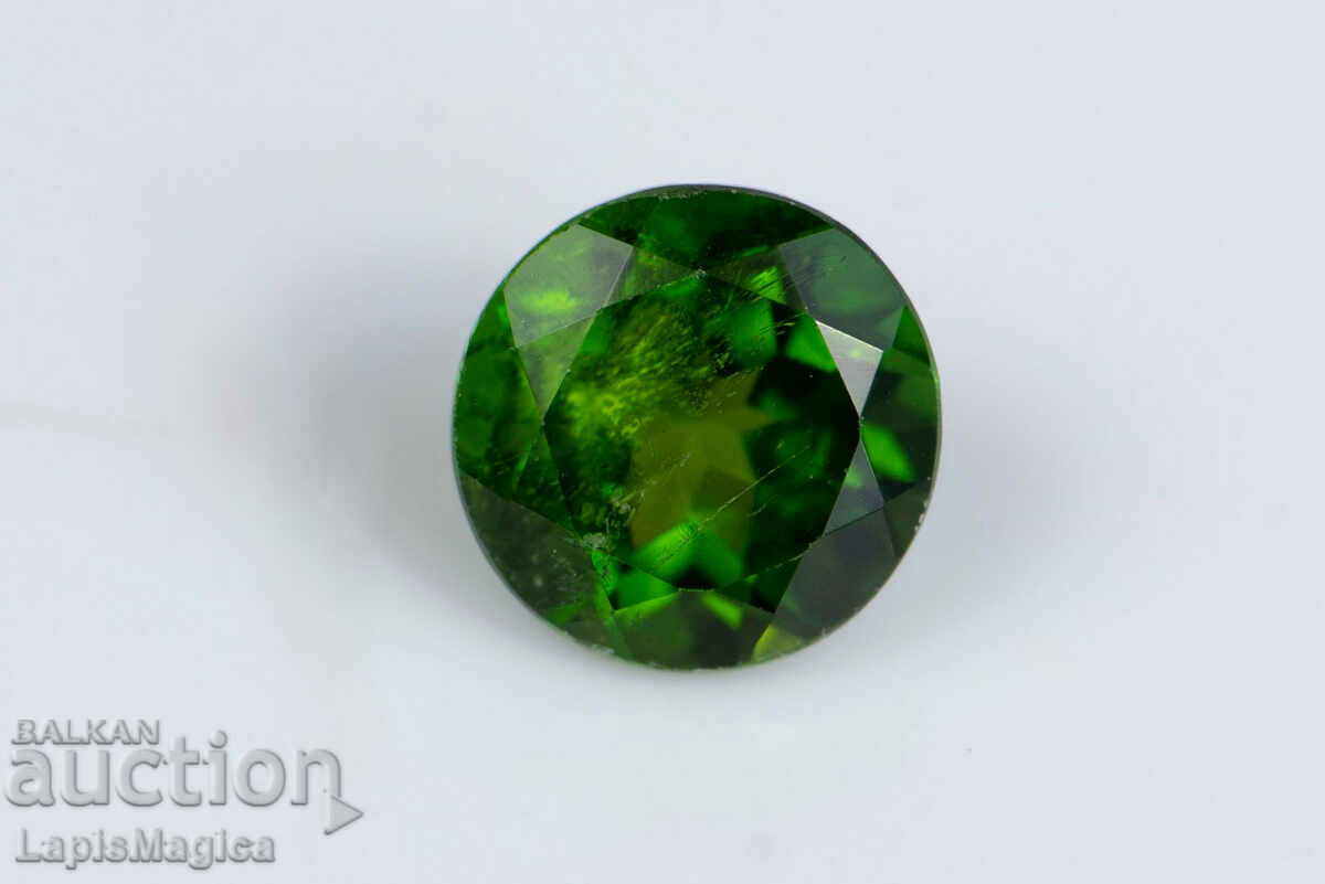 Chrome Diopside 0.63ct 5.1mm Round Cut #2