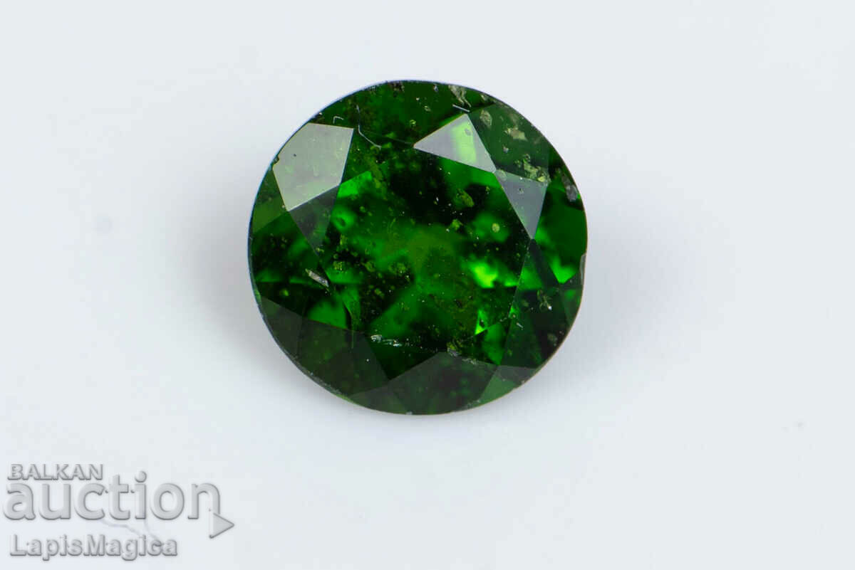Chrome Diopside 0.51ct 4.9mm Round Cut #4