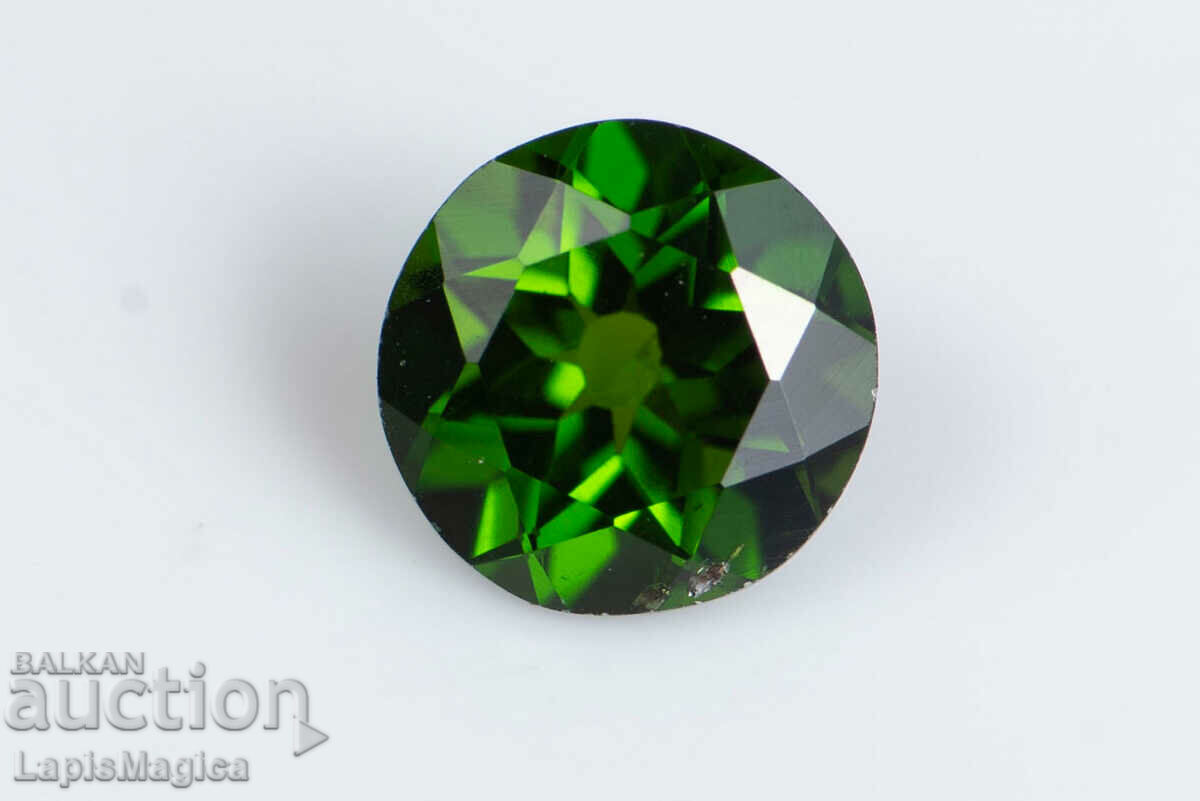 Chrome Diopside 0.52ct 5mm Round Cut #7