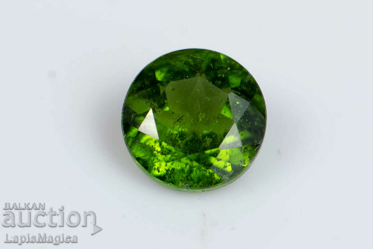 Chrome Diopside 0.52ct 4.9mm Round Cut #8