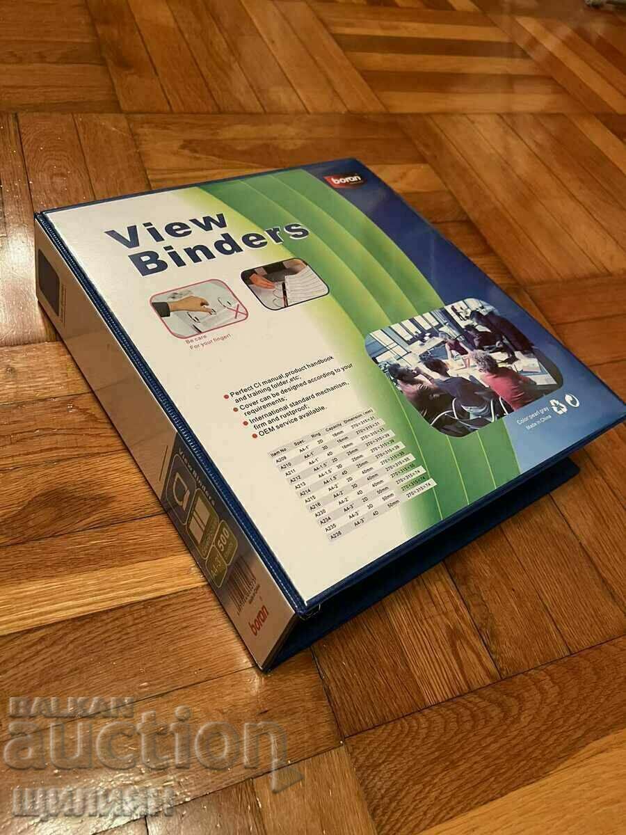 A4 BORAN Binder WITH 4 RINGS A4 BORAN Binder WITH 4 RINGS