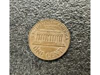 1971 САЩ монета 1 цент