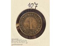 Germania 1 pfennig 1930 A