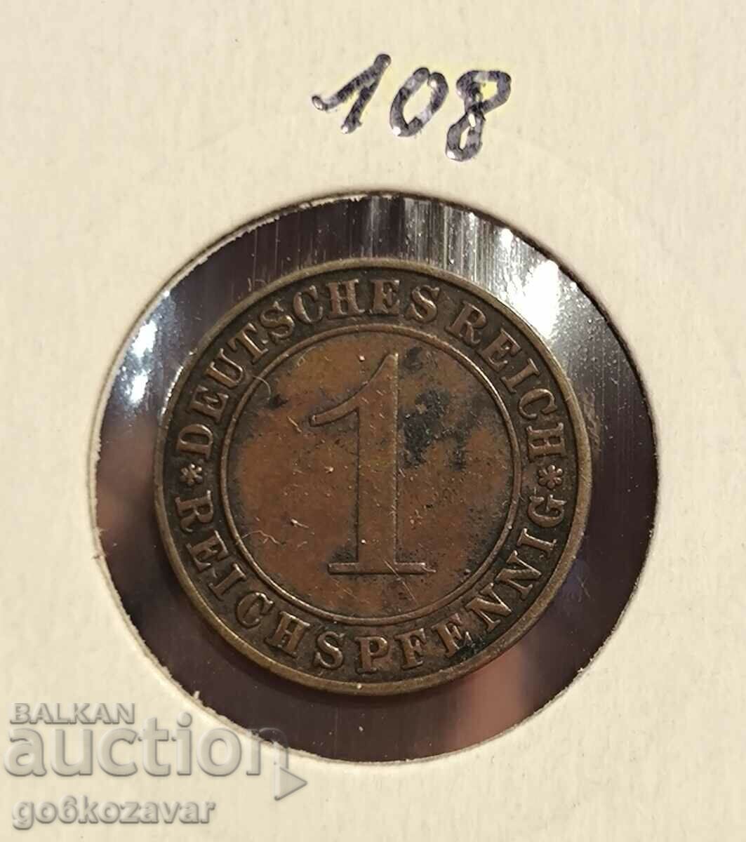 Germany 1 pfennig 1935 A