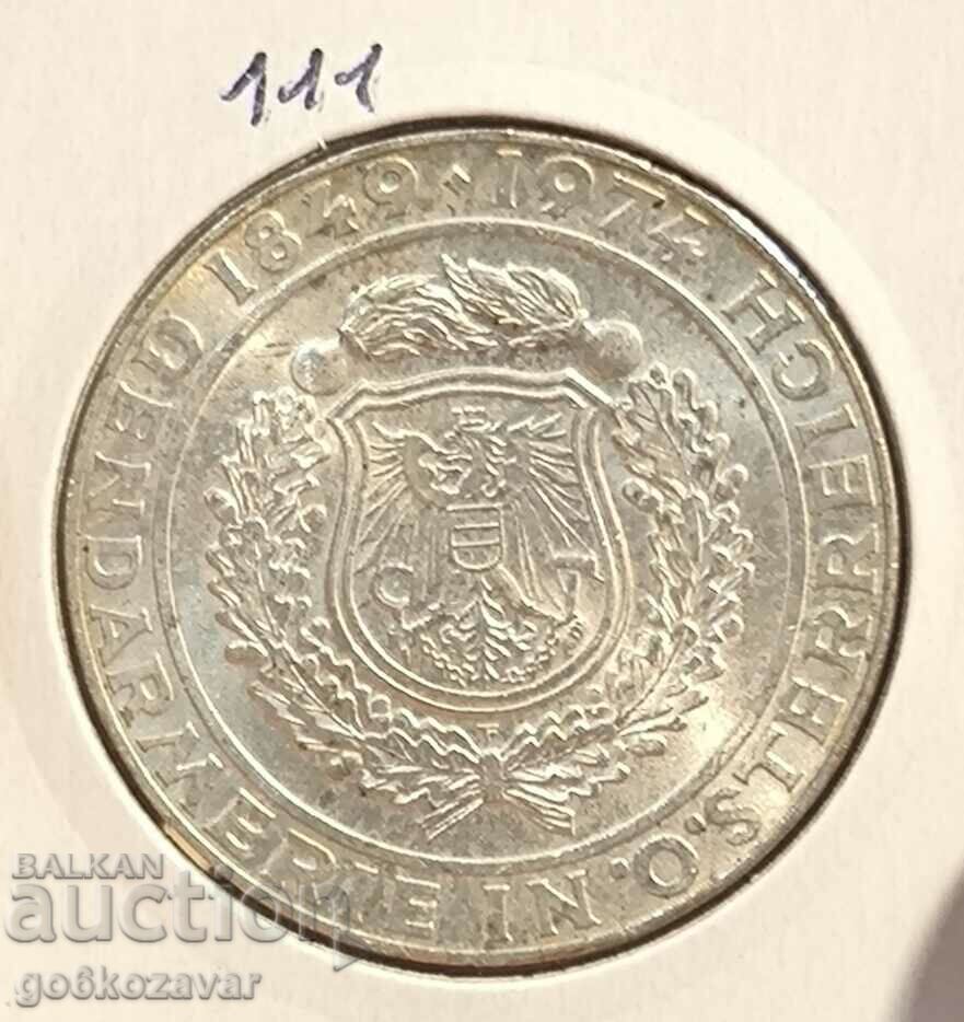 Austria 50 Shillings 1974 Silver UNC