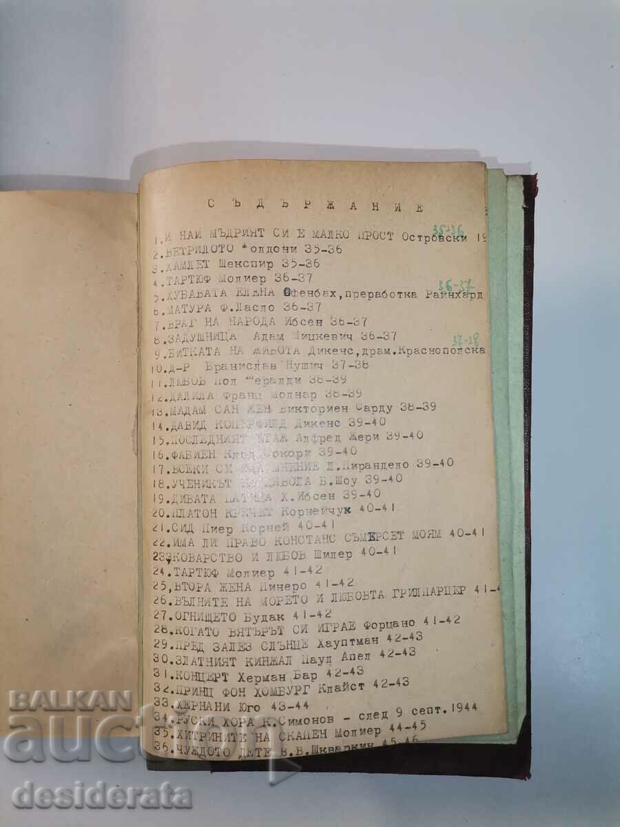 Programe de drame rusești, sovietice și mondiale în Teatrul Național - 6