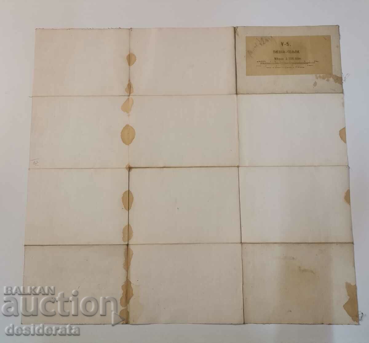 Auction Map of Pleven - Selvi Auction Map of Pleven - Selvi