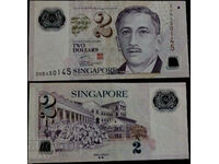 tino37- SINGAPORE - 2 DOLLARS - 2006/11 - POLYMER - VF