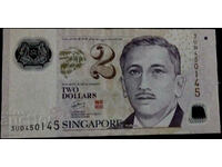 tino37- SINGAPORE - 2 DOLLARS - 2006/11 - POLYMER - VF