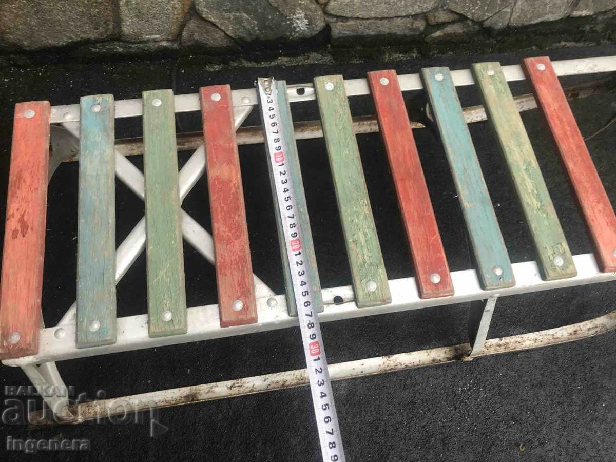 Sanie METAL LEMN SANATOS PENTRU DOI - 5