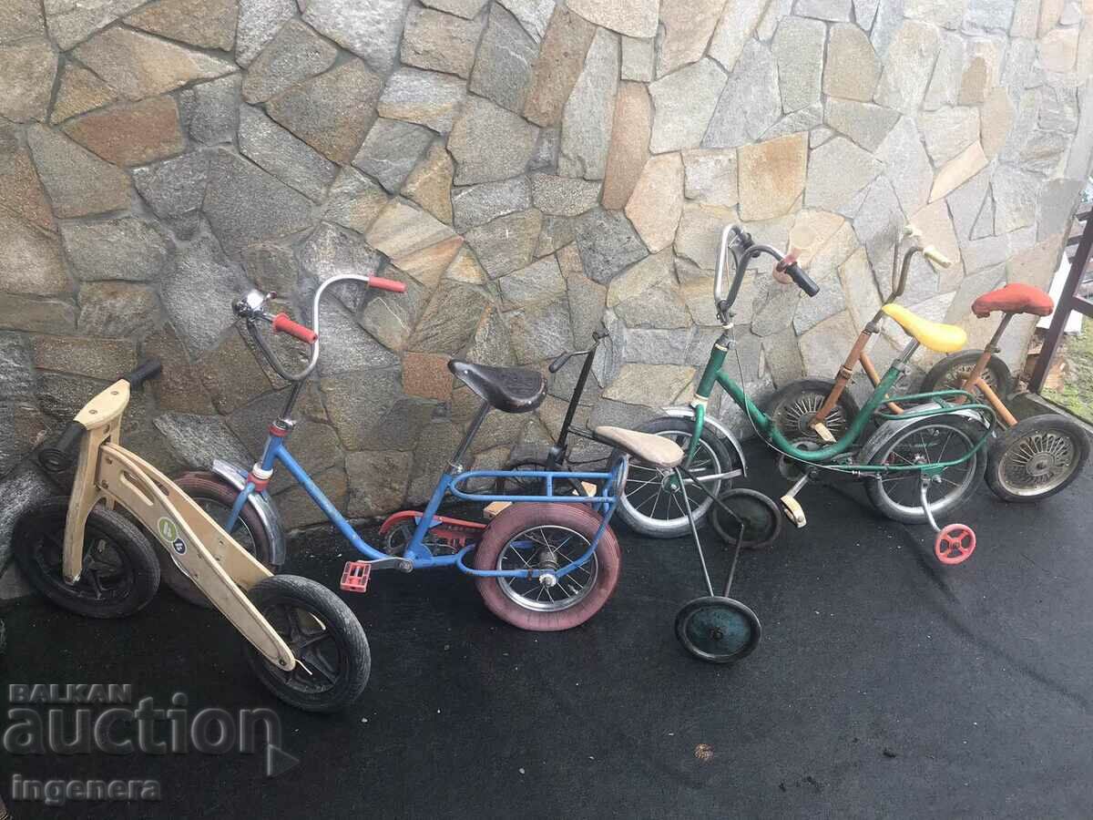 CHILDREN'S RETRO WHEEL TRICYCLE - 7 CHILDREN'S RETRO WHEEL TRICYCLE - 7