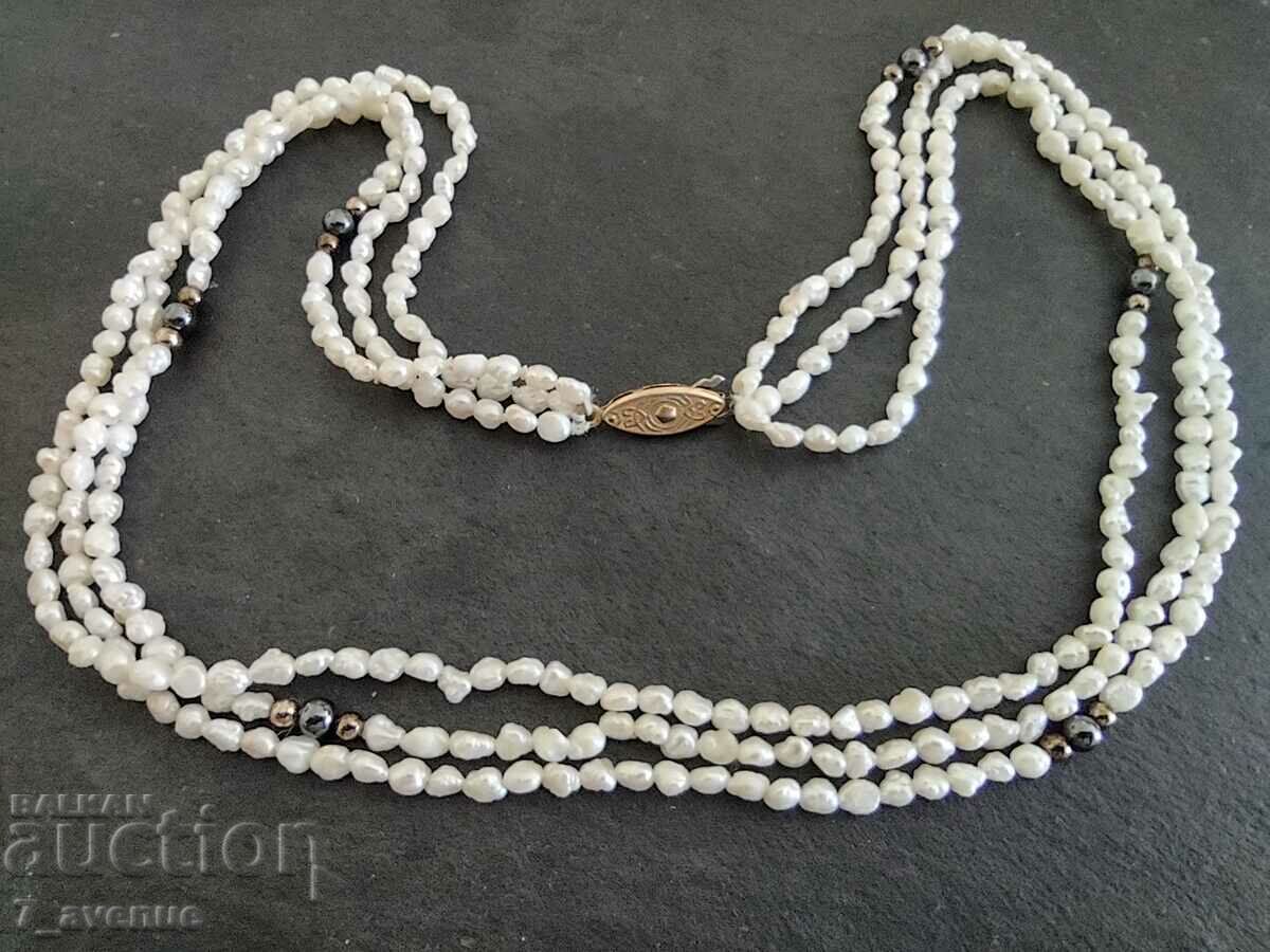 Very old natural pearl necklace, 05/16/24