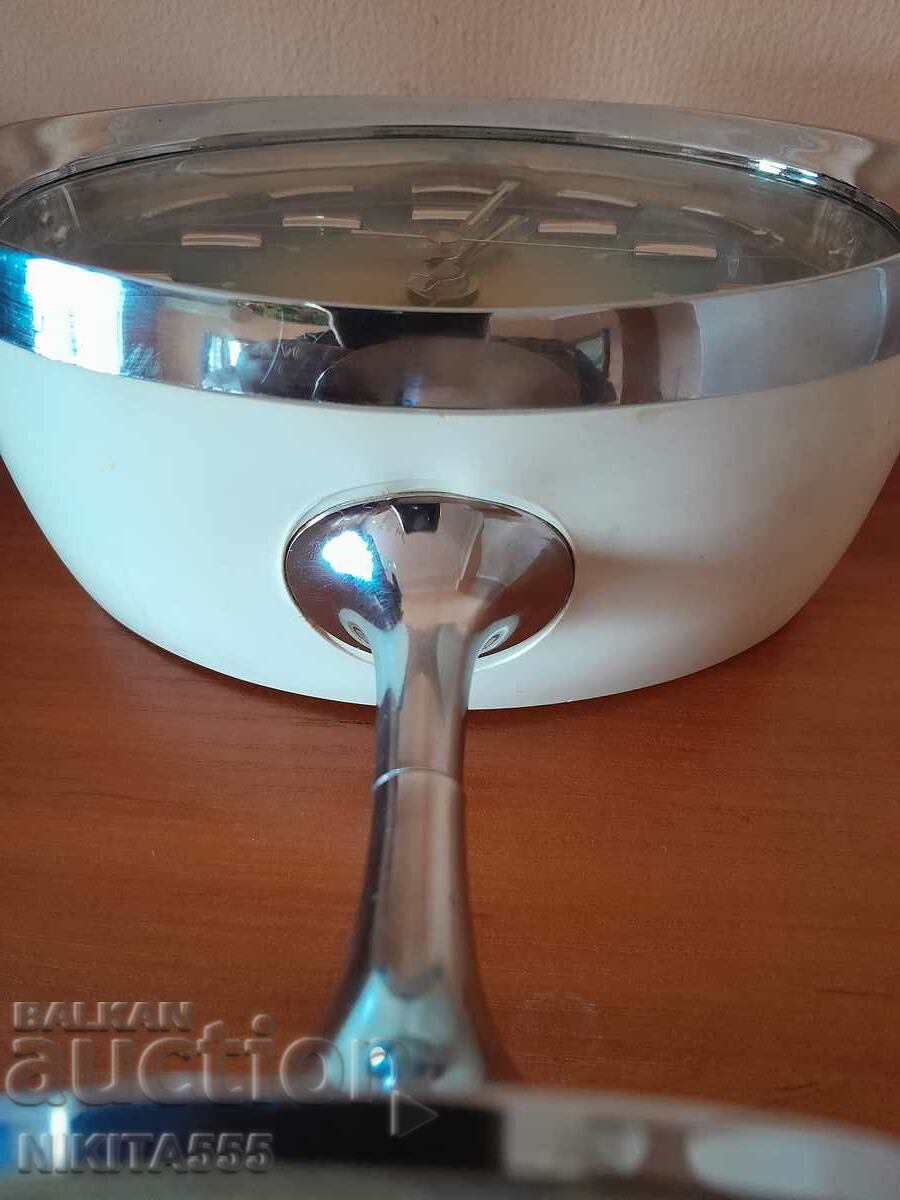 Rare desk clock RHYTHM 51141-Japan - 6 Rare desk clock RHYTHM 51141-Japan - 6