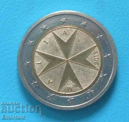 Malta - 2 euro - 2015 with price 6.20 BGN | € 3.17 Malta - 2 euro - 2015 with price 6.20 BGN | € 3.17