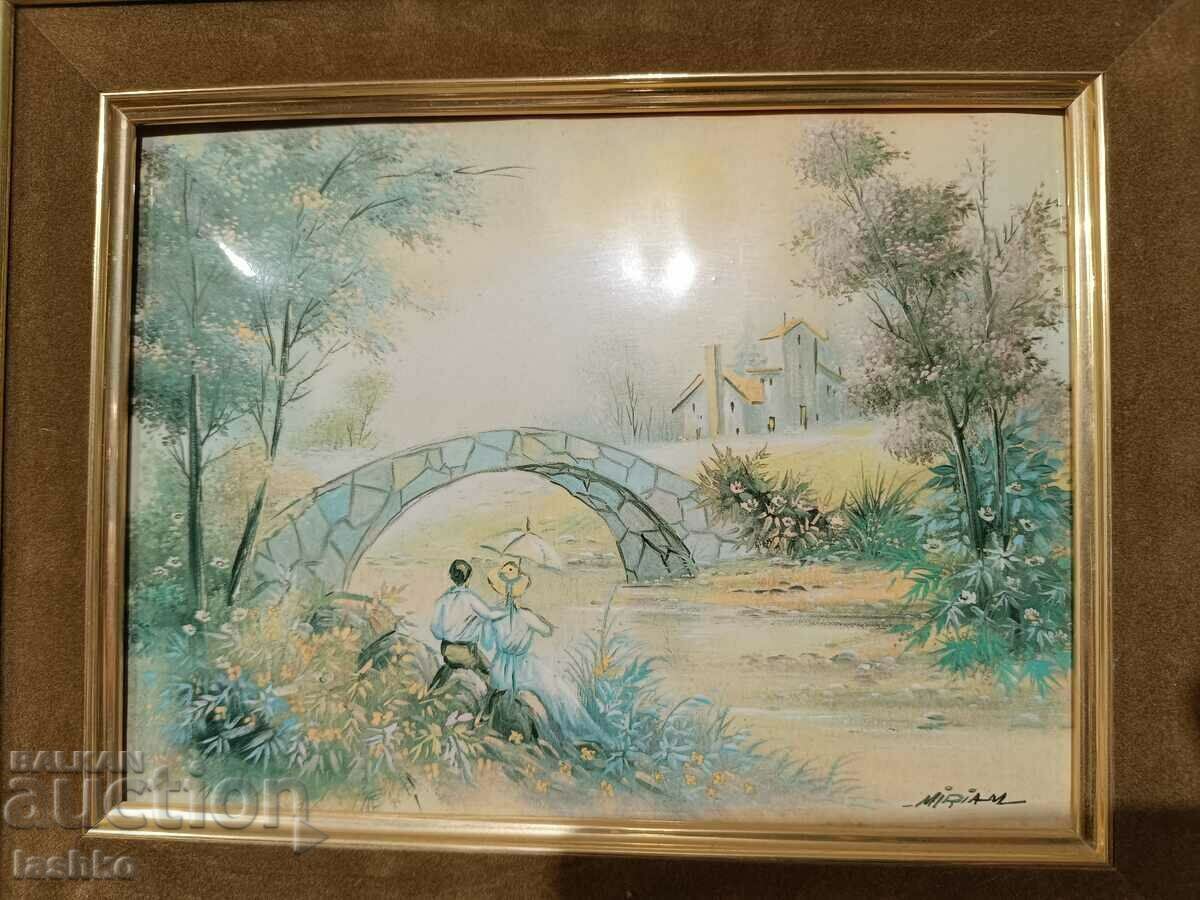 Porcelain painting with price 59.99 BGN | € 30.67 Porcelain painting with price 59.99 BGN | € 30.67