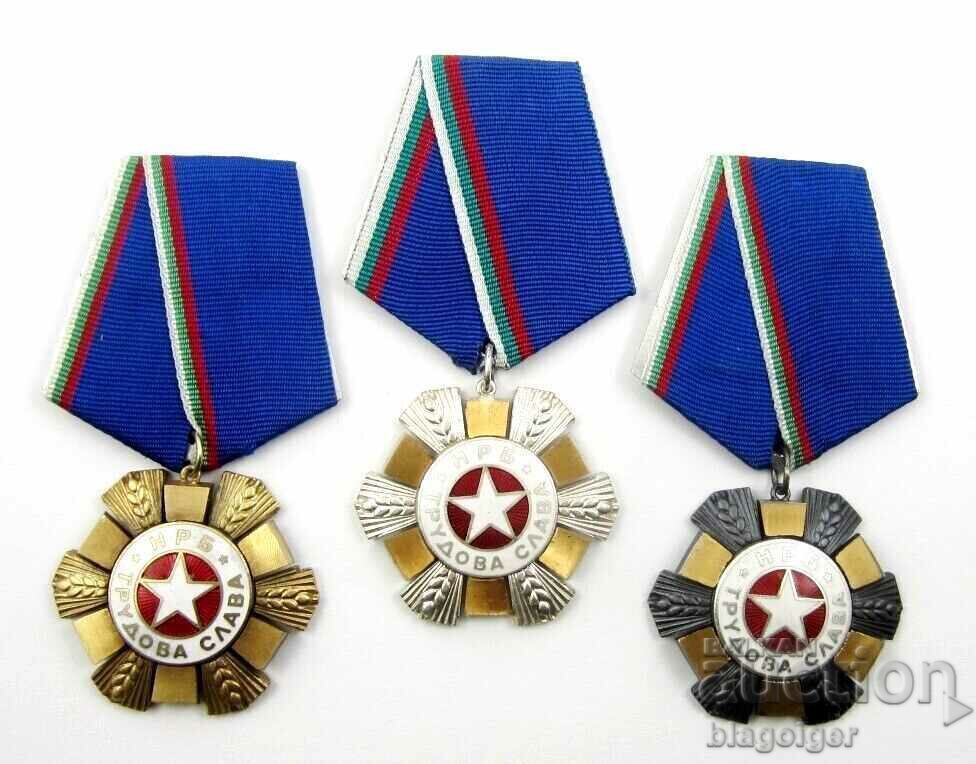 NRB-Order of Labor Glory-Complete set-Excellent NRB-Order of Labor Glory-Complete set-Excellent
