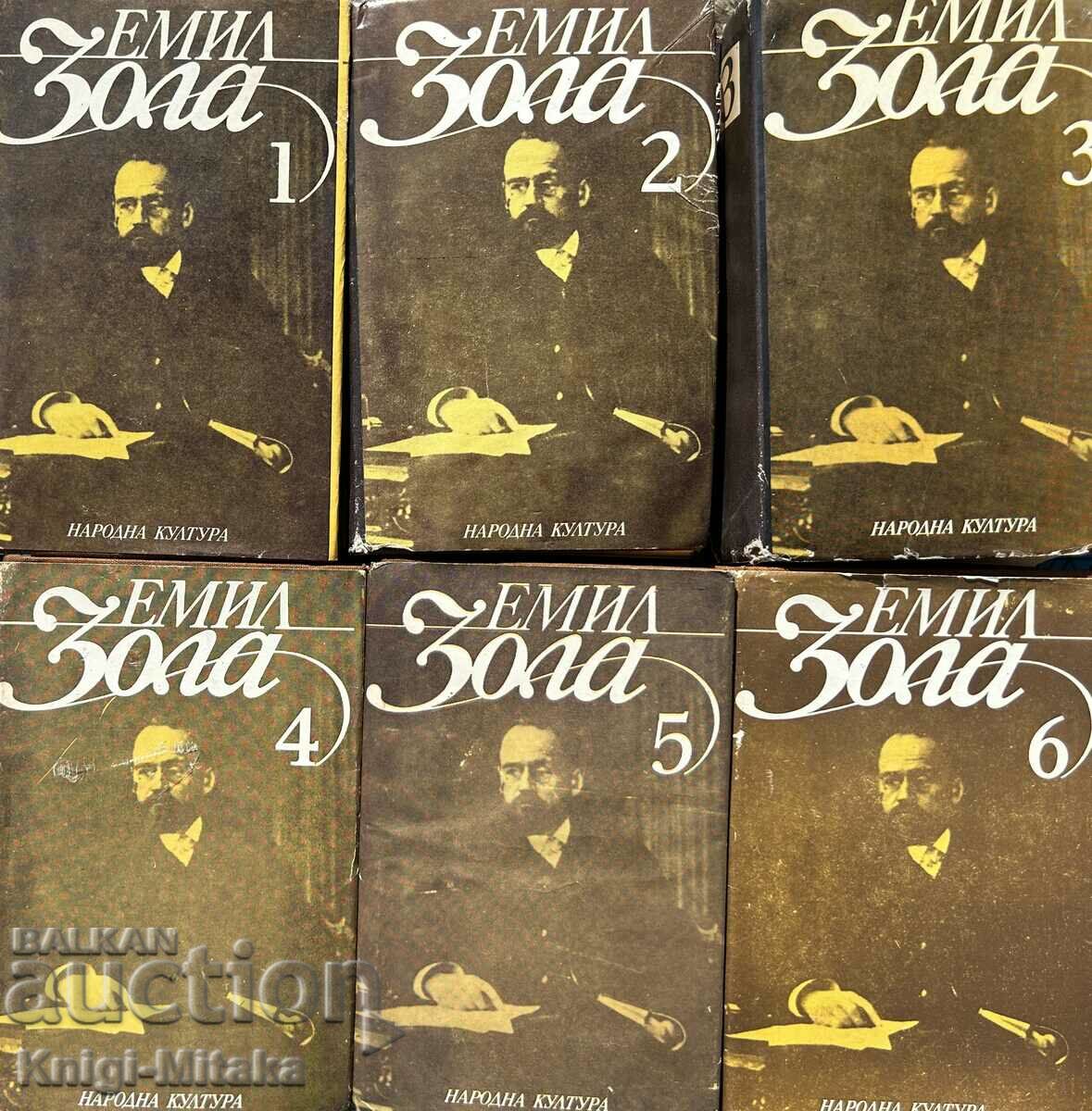 Lucrări alese în șase volume. Volumul 1-6 - Emile Zola