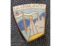 Рядък знак. Минно дело Въгледобив Индустрия Salgótarjánert