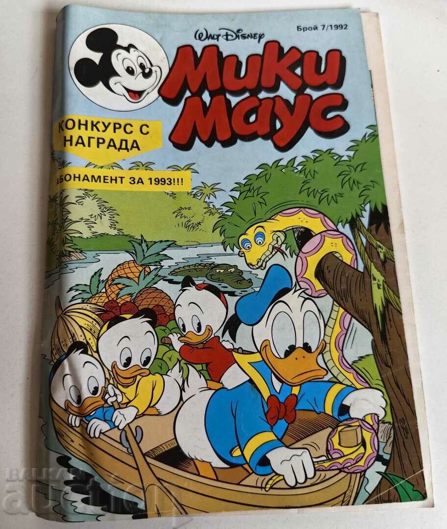otlevche 1992 REVISTA PENTRU COPII COMICS MICKEY MOUSE