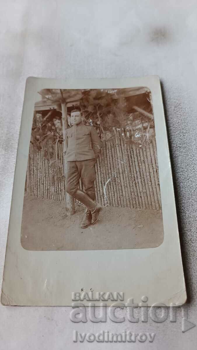 Photo Officer at the front World War I