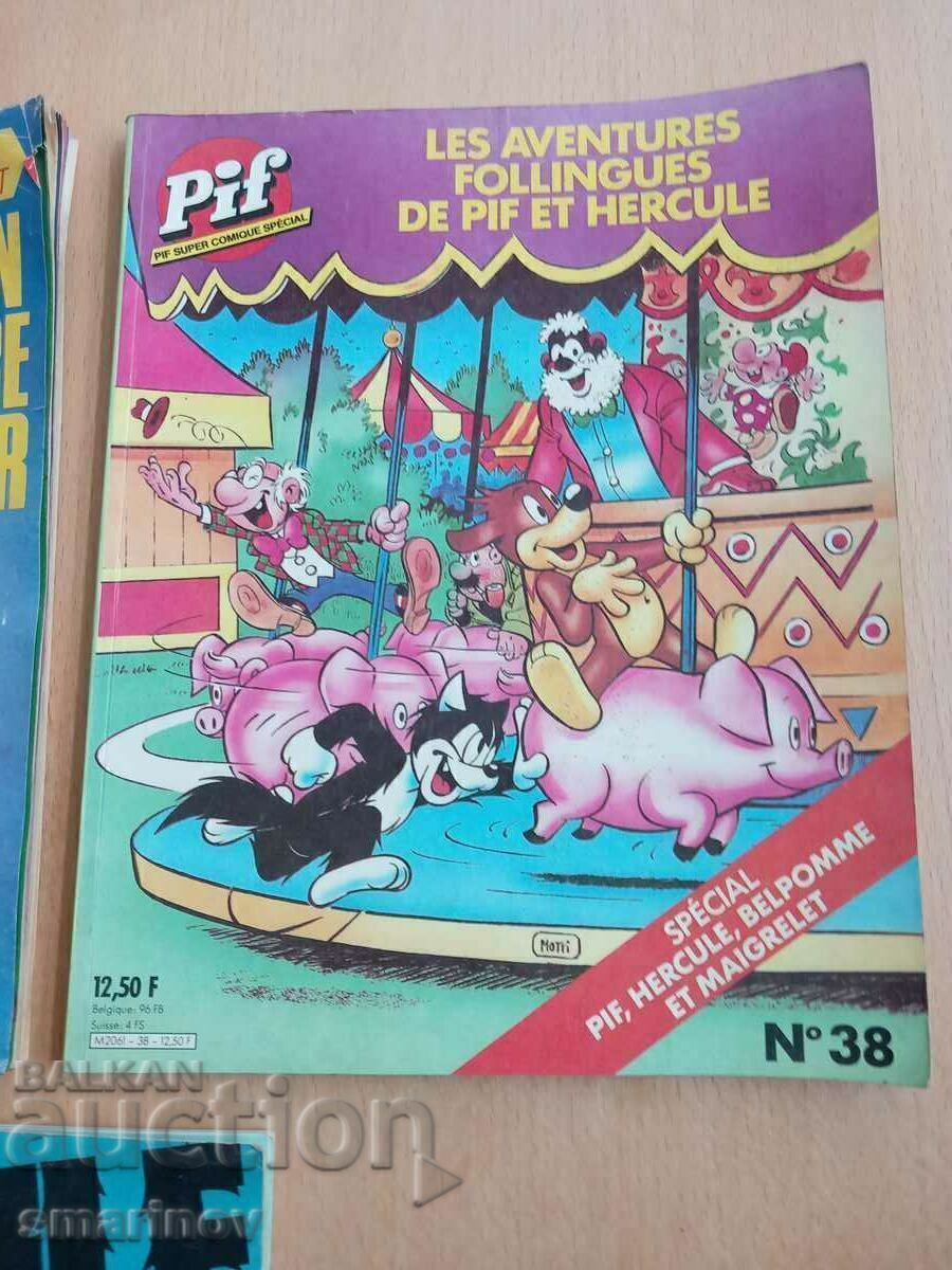 Delivery of Comic magazine Pif Pif Delivery of Comic magazine Pif Pif