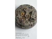 Old chronograph watch mechanism