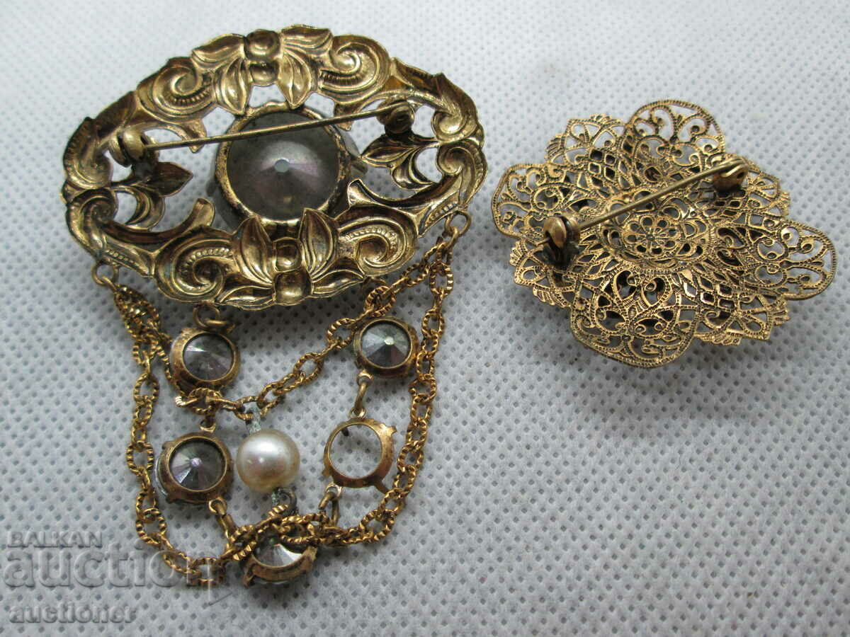 OLD BROOCHES-2 PCS - 5