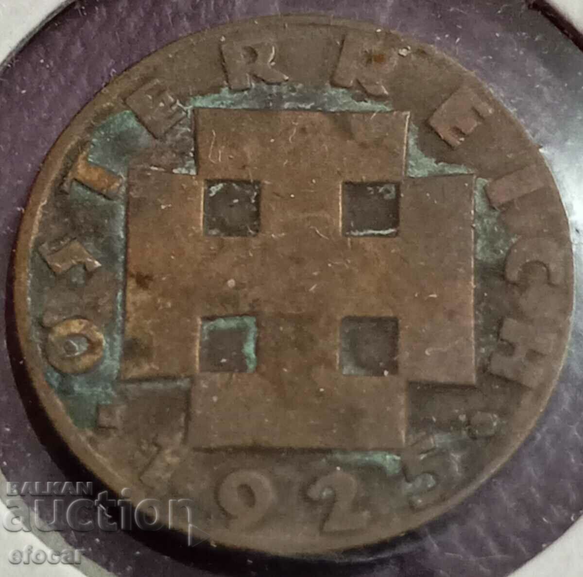 2 groschen Austria 1925 with price 2.00 BGN | € 1.02 2 groschen Austria 1925 with price 2.00 BGN | € 1.02