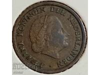 1 cent Netherlands 1962