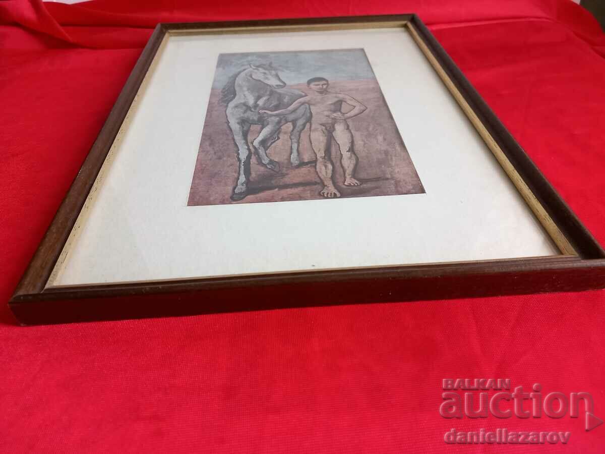 Auction Painting by Pablo Picasso "Boy with a Horse" Auction Painting by Pablo Picasso "Boy with a Horse"