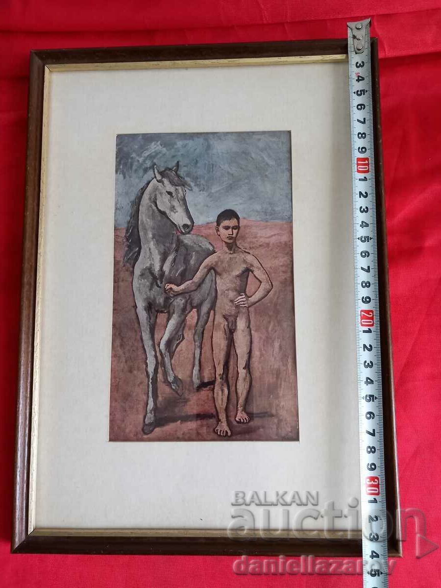 Painting by Pablo Picasso "Boy with a Horse" - 5 Painting by Pablo Picasso "Boy with a Horse" - 5