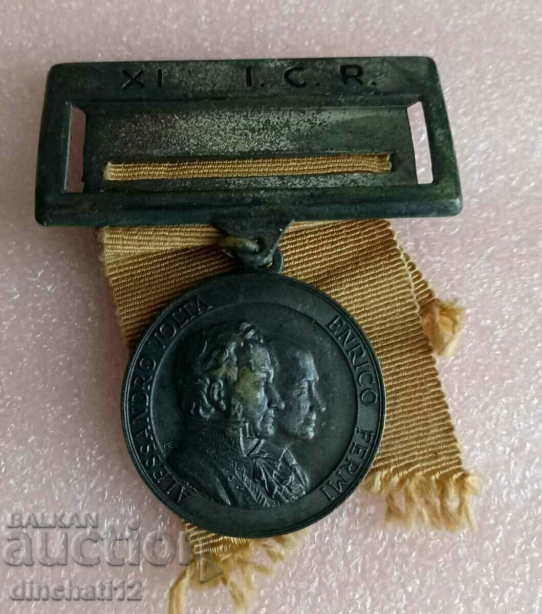 Auction Congress of Radiology. Radiologists Alessandro Volta, Enrico Fermi Auction Congress of Radiology. Radiologists Alessandro Volta, Enrico Fermi