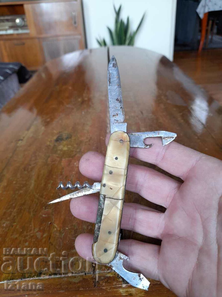 Παλιό μαχαίρι τσέπης, λεπίδα, λεπίδα - 5