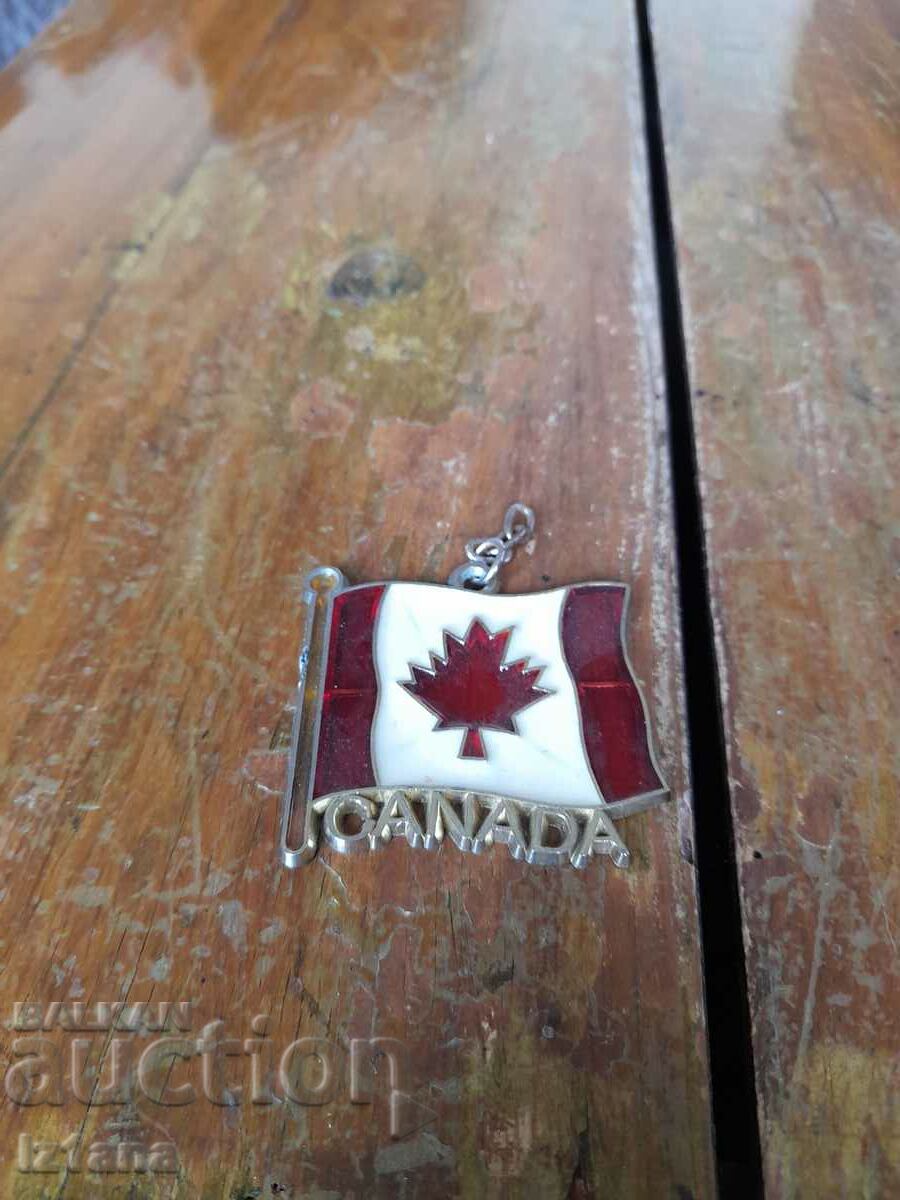 Old Canada keychain
