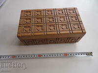 Great jewelry box wood carving