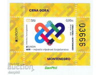 Muntenegru 2023 Europa CEPT (**) Bloc, curat