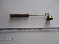 Antique Bronze candle snuffer candle 1