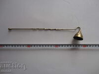 Antique Bronze candle snuffer candle 2