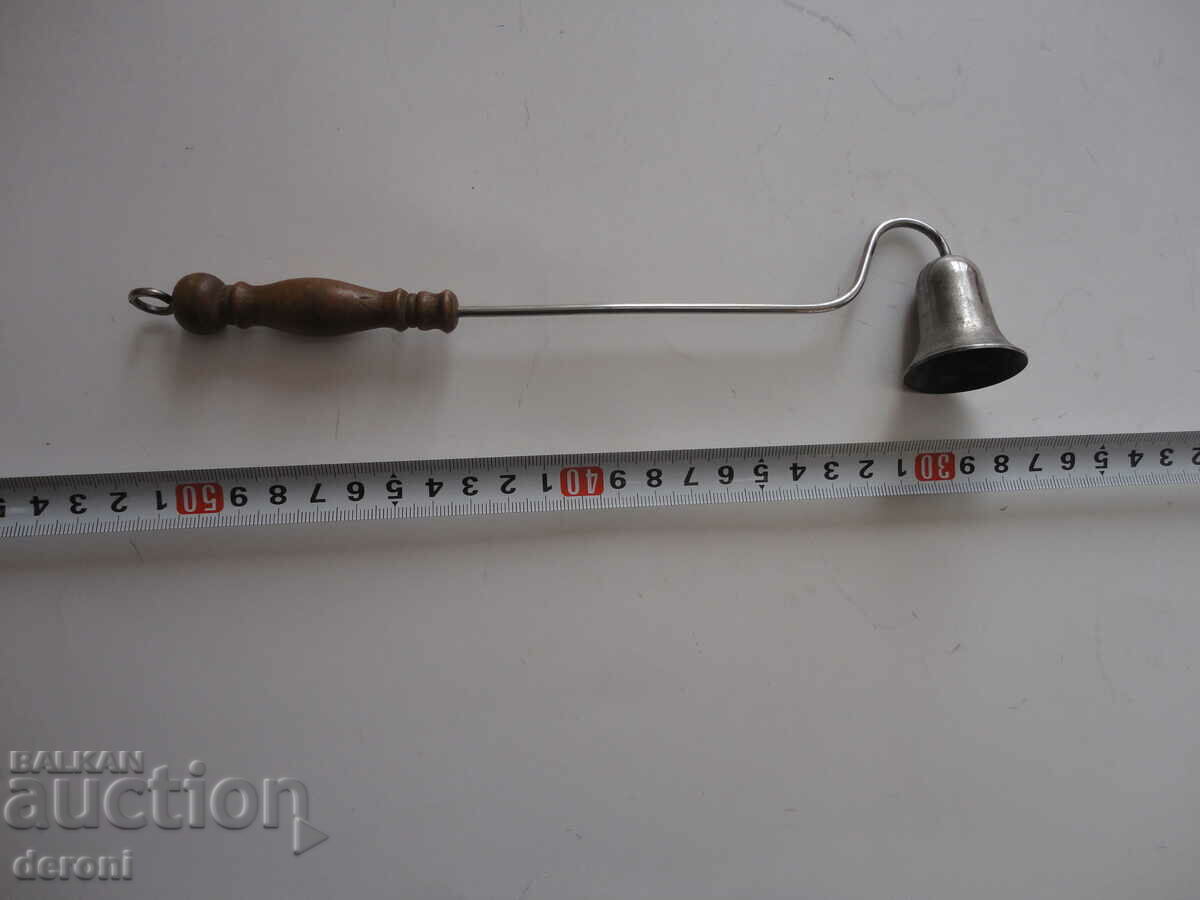 Antique Bronze candle snuffer candle 3