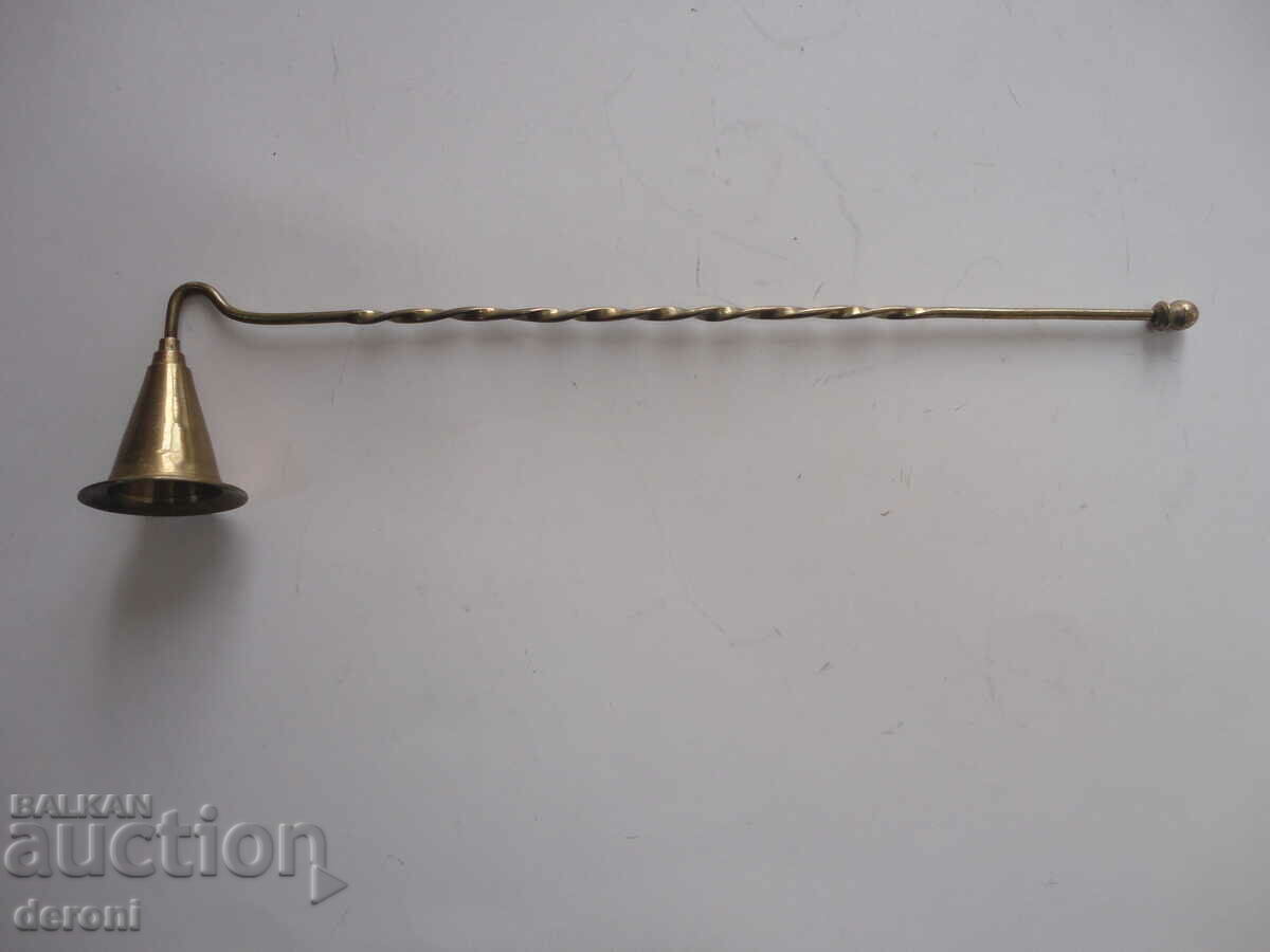 Antique Bronze candle snuffer candle 3 - 5 Antique Bronze candle snuffer candle 3 - 5