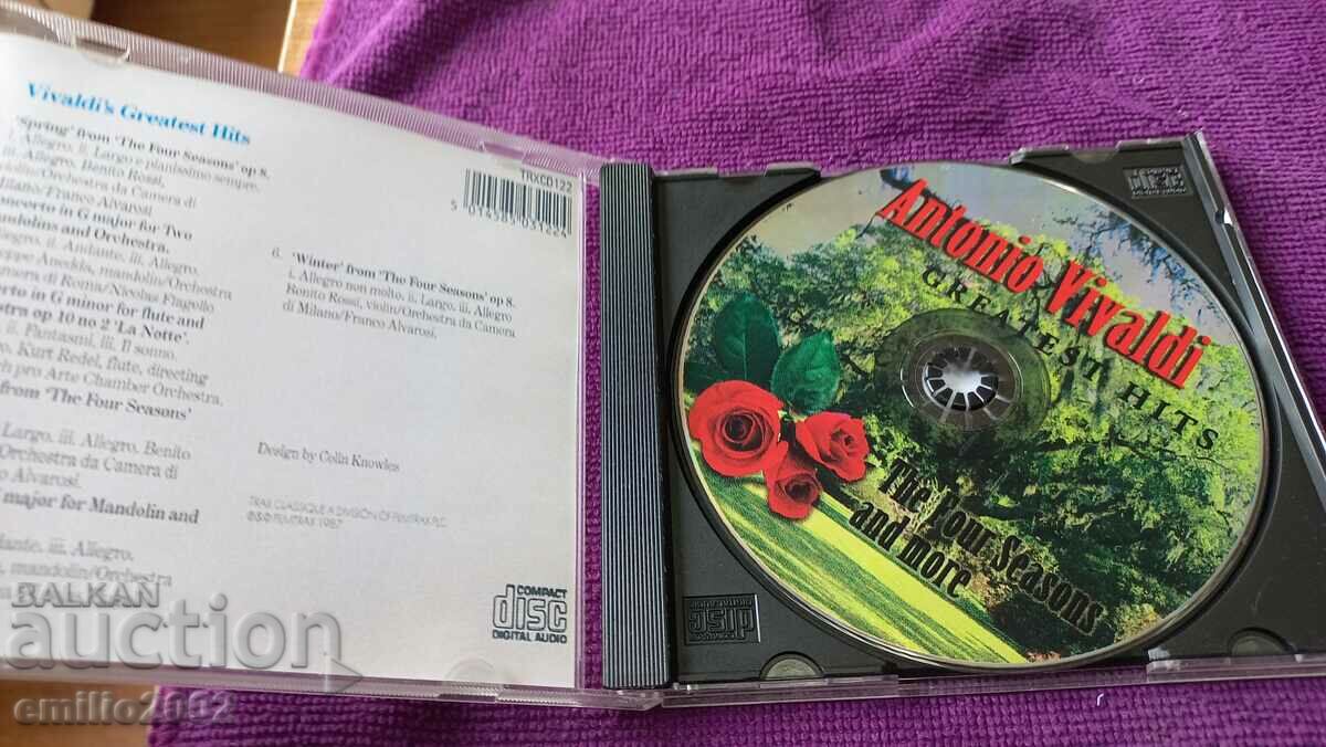 Audio CD Dj Vivaldi with price 2.99 BGN | € 1.53 Audio CD Dj Vivaldi with price 2.99 BGN | € 1.53