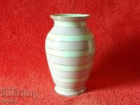 Bulgarian old porcelain vase SIP